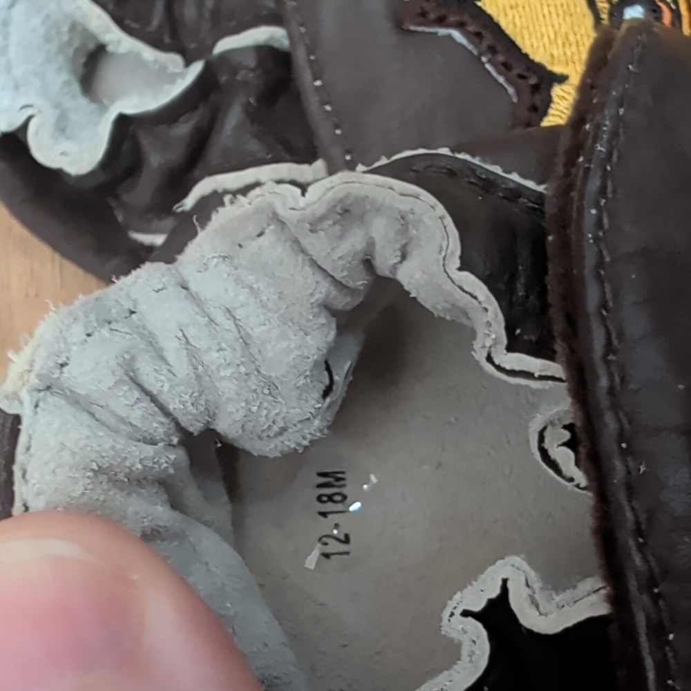 Disney Lion King Simba Baby Soft Sole Slippers Size 12-18 Months - Picture 3 of 5